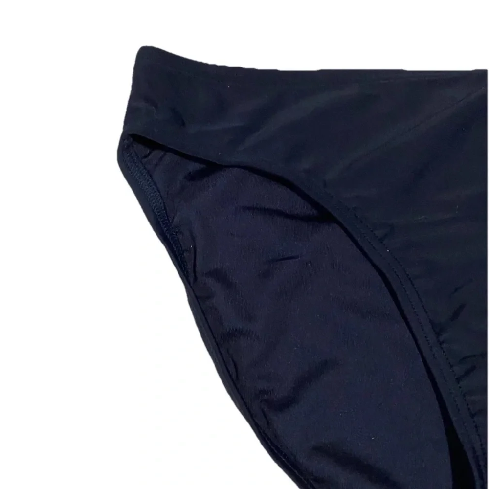 Tommy Hilfiger Size XS Navy Blue Hipster Bikini Bottom UPF 50+